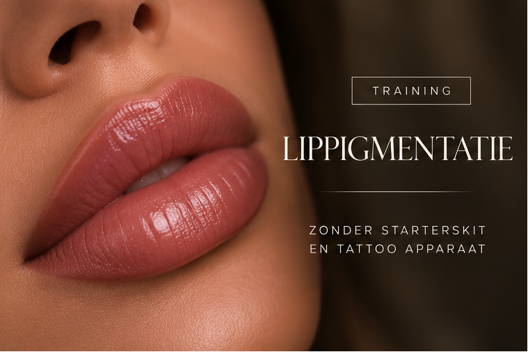 3 daagse training lippigmentatie (excl. luxe starterskit en tattoo apparaat)